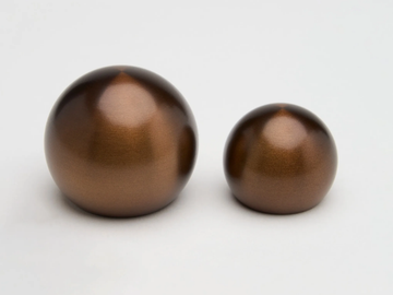 SPHERE - Brass furniture knob by Lo & Co Interiors - view 2